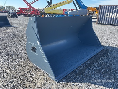 2026 SEC 2870 mm cleanup 114" to fit L120 Wheel Loader Bucket (Unused)