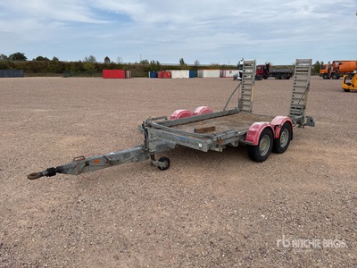 Hubiere H212L14CF Remorque 2 Essieux T/A Plant Trailer Remorque pour équipement