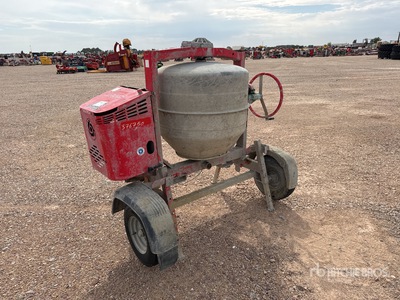 Betonniere 1 Essieu S/A Portable Concrete Mixer Portable Concrete Mixer (Inoperable)