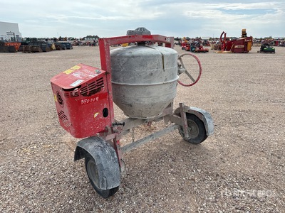 Betonniere 1 Essieu S/A Portable Concrete Mixer Portable Concrete Mixer (Inoperable)