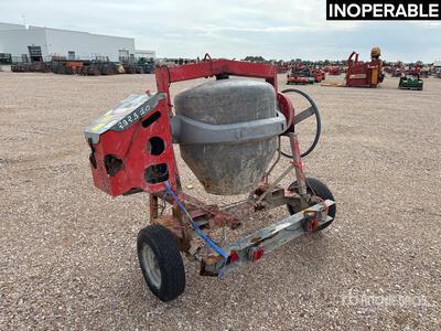 Altrad Betonniere 1 Essieu S/A Portable Concrete Mixer Portable Concrete Mixer (Inoperable)