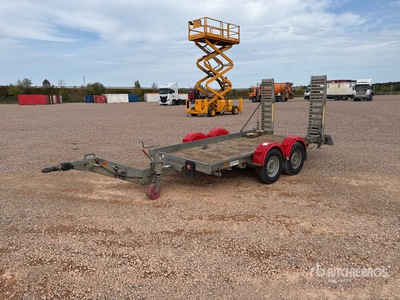 Hubiere H212L14CF Remorque 2 Essieux T/A Plant Trailer Remorque pour équipement