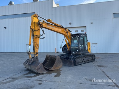 2016 Hitachi ZX135US-5B Pelle Sur Chenilles Excavadora de Cadenas
