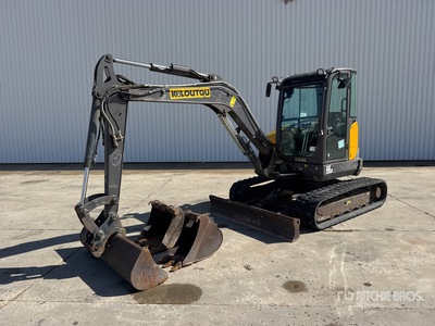 2017 Volvo ECR50D FAP Mini-Pelle Mini Excavator