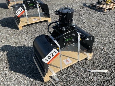 2026 Haener HG100T + Rotator GR30 Benne à secteurs ouvrants (Unused)