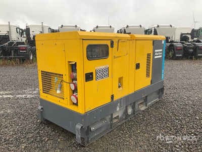 2018 Atlas Copco QAS100 80 kW Containerized 100KVA Generator set
