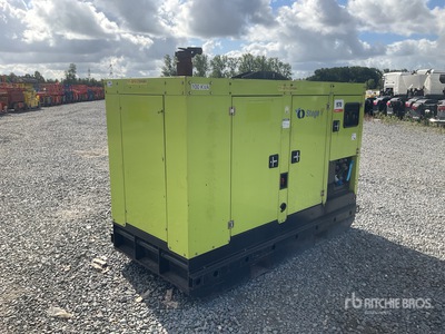 2018 Bruno GX113 LOADSH 100 kVA Skid-Mounted Generator Set