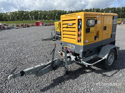 2014 Atlas Copco QAS20 20 kVA Mobile Generador