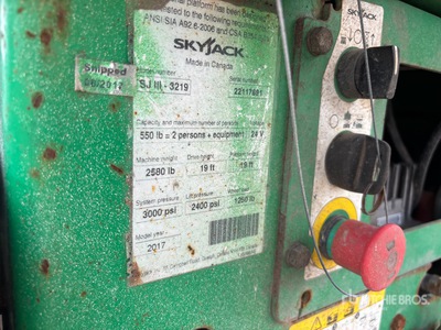 2017 Skyjack SJIII3219 Scissor Lift