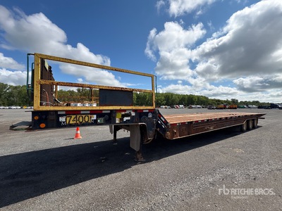 2009 Trail-Eze 40T 51 ft Tri/A Tilt Deck Trailer
