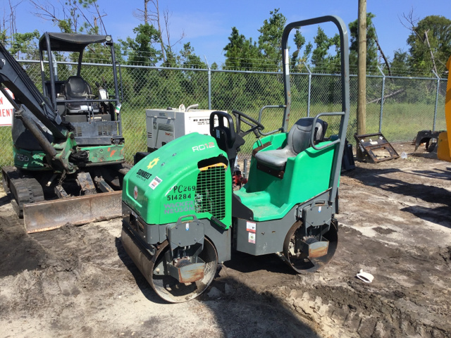 2013 (unverified) Wacker Neuson Roller RD12A Vibratory Double Drum Roller