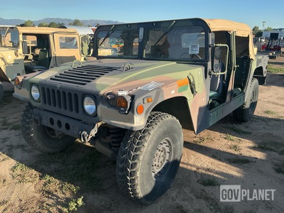 2008 AM General M1097R1 HMMWV 4 Door Soft Top w/Truck Body