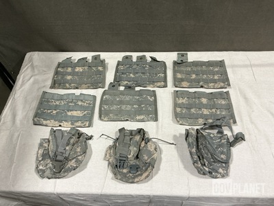 (24) Canteen Pouches, (19) M4 Three Mag Pouches & Assorted Items