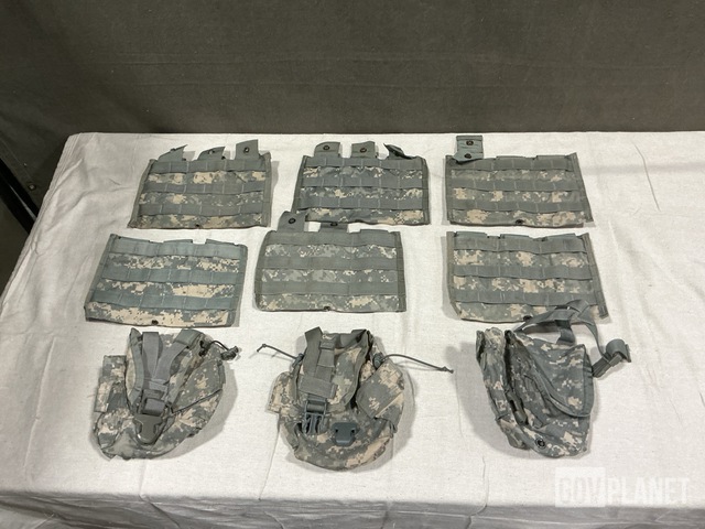 (24) Canteen Pouches, (19) M4 Three Mag Pouches & Assorted Items