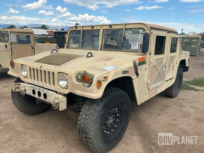 AM General M1097R1 HMMWV 4 Door Soft Top w/Truck Body