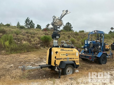2014 Allmand Night-Lite Pro II 8 kW Light Tower