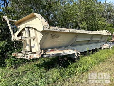 2014 SDI 35 ft Quad/A Side Dump Trailer