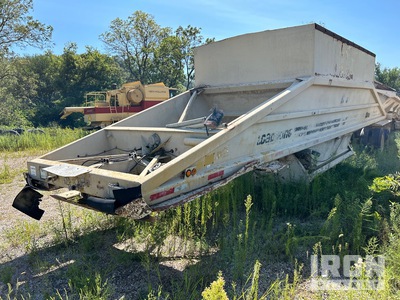 1987 Load King 1827-3-2 43 ft T/A Belly Dump Trailer