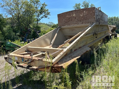 1993 Load King 45 ft T/A Belly Dump Trailer