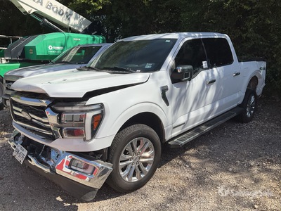 2024 Ford F-150 Lariat 4x4 Crew Cab Pickup (Inoperable)