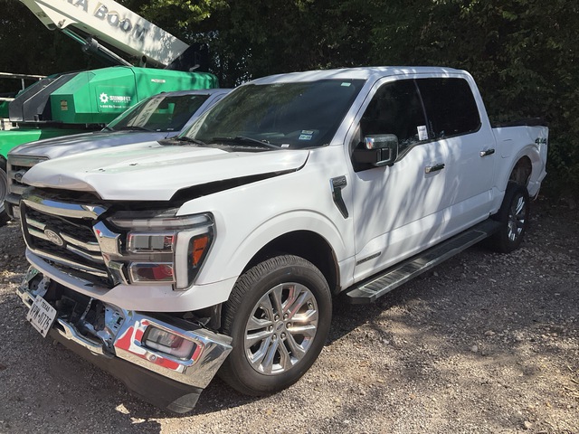 2024 Ford F-150 Lariat 4x4 Crew Cab Pickup (Inoperable)