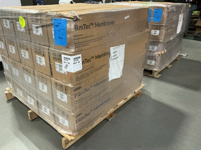 (40) DuPont Wet FilmTec SW30HR-380 Reverse Osmosis Membrane Elements (40) DuPont Wet FilmTec SW30HR-380 Reverse Osmosis Membrane Elements