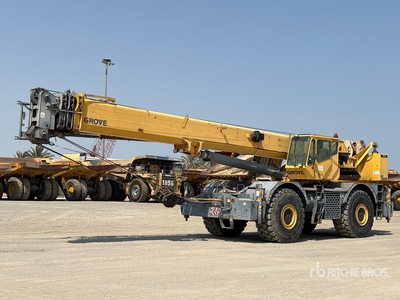 2008 Grove RT880E 4x4x4 ラフタークレーン