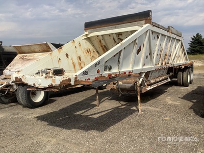 1999 Ranco 40 ft T/A A-Train Lead Belly Dump Trailer