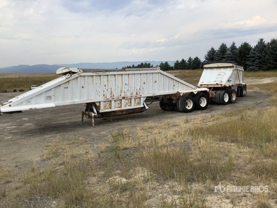 2000 CPS 40 ft T/A A-Train Belly Dump Trailer