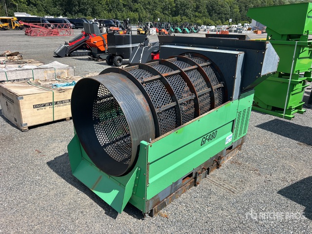GF480 Skid Mounted Trommel Screen