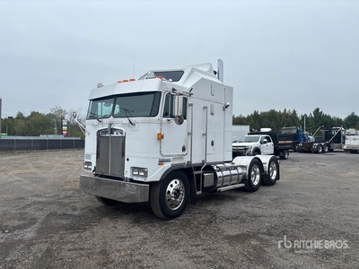 1989 Kenworth K100E 6x4 T/A Cabover w/ Sleeper