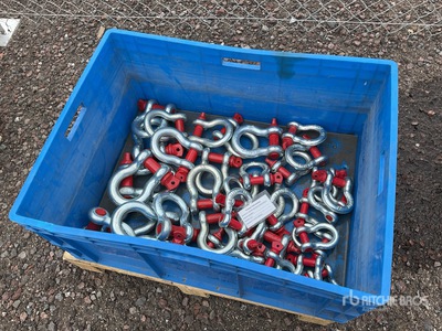 2026 Energy 12T Lote de Grilletes (Sin Usar) / Base Metal Bow Shackle (Unused)