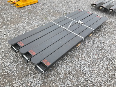 Quantity of (6) 2026 Energy 2200MM 86 in Lote de Extensiones de Horquillas (Sin Usar) / Fork Extensions (Unused)