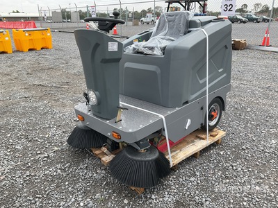 2026 Energy WJ-1280 Ride-On Electric Barredora (Sin Usar) / を見 Sweeper (Unused)