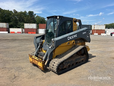 2017 John Deere 333G Oruga cargadora compacta