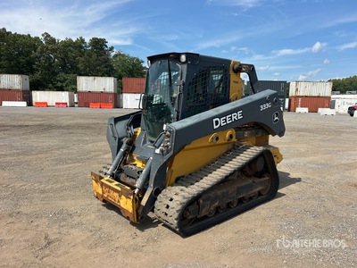 2017 John Deere 333G Oruga cargadora compacta