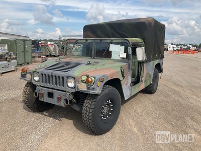 2002 AM General M1097A2 HMMWV 2 Door Soft Top w/Truck Body