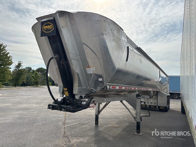2024 MAC 40 ft T/A Aluminum End Dump Trailer