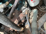 Engine with Air Compressor