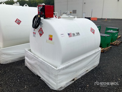 2026 AM Tank 1000 1000 gal Skid Mounted Steel Diesel Fuel Tank (Unused)