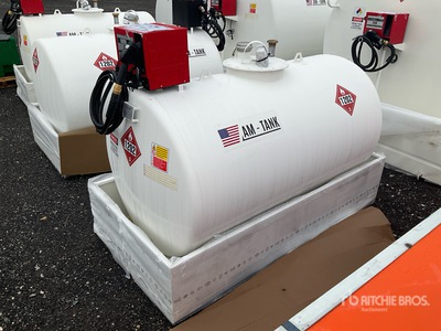 2026 AM Tank 500 555 gal Skid Mounted Steel Diesel Benzinetank (Unused)