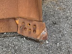 Chassis with Blade Cutting Edge Condition