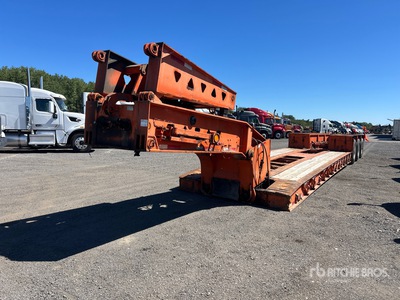 2009 Trail King TK120HDG Tri/A Removable Gooseneck Lowboy Trailer