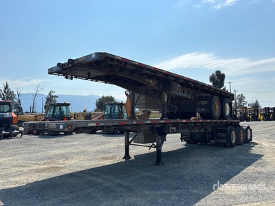2014 Lode King 32 ft Super B-Train Lead Flatbed Trailer
