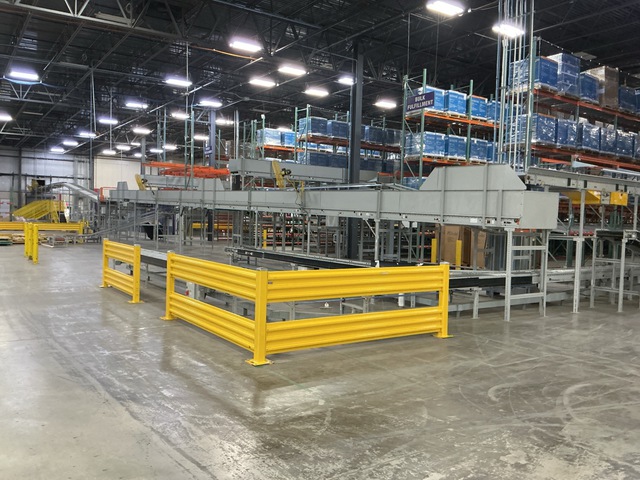 TGW Multi-Step Conveyor System