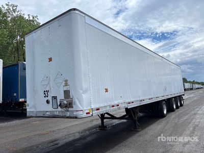 2013 Great Dane 53 ft x 102 in Sliding Quad/A Rimorchio furgonato