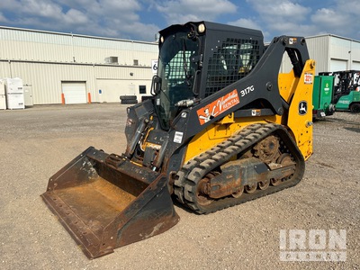 2020 John Deere 317G Oruga cargadora compacta