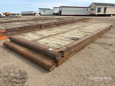 Quantity of (2) 8 ft x 20 ft Rig Maty