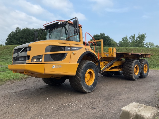 2015 Volvo A30G Articulated Container Hauler Body Truck