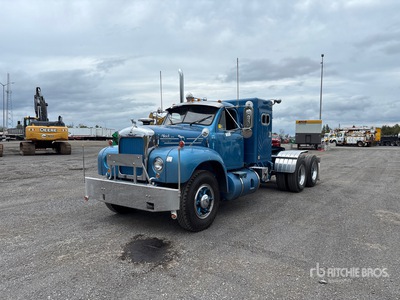 1962 Mack B-61 6x2 T/A Sleeper Truck Tractor